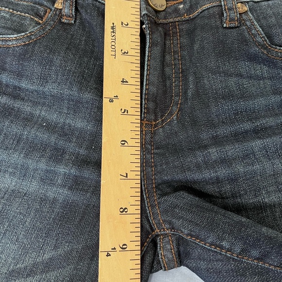 Kut From the Kloth Womens Natalie High Rise Bootcut Denim Dark Blue Jeans Sz 6S - Picture 9 of 12